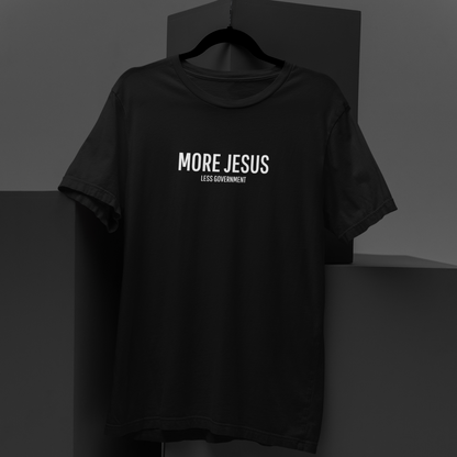 More Jesus Less Government T-Shirt