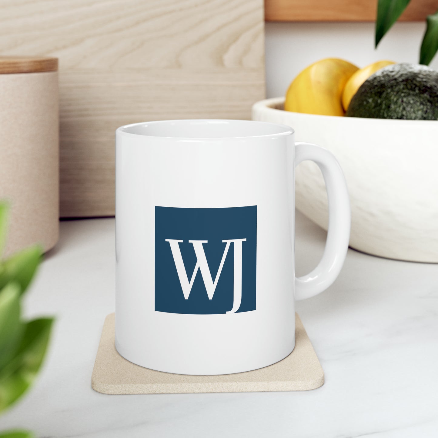 Western Journal "WJ" Logo Mug