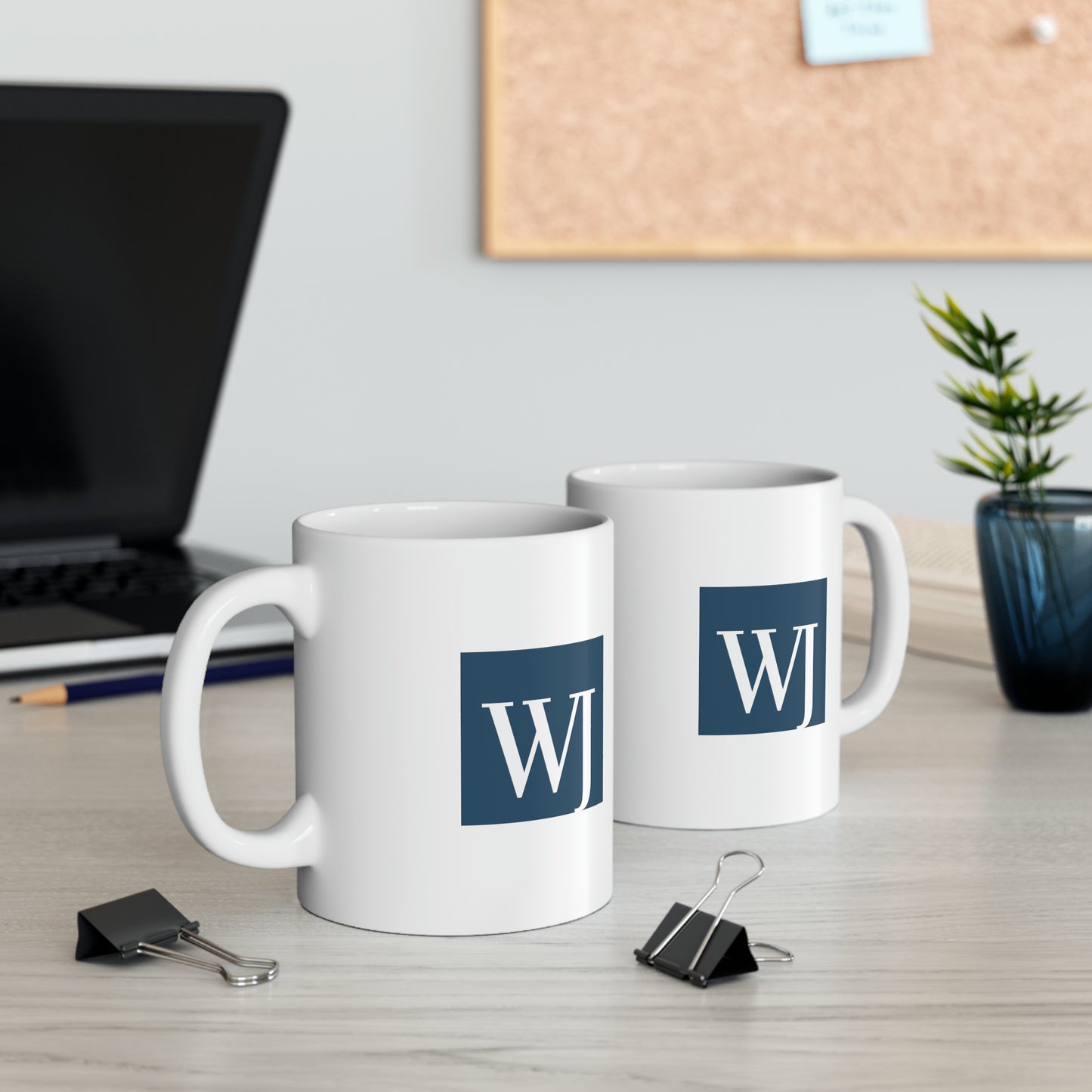 Western Journal "WJ" Logo Mug