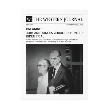 Hunter Biden Verdict Article Poster