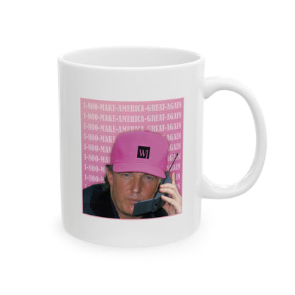 Cell Phone Trump Mug