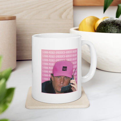 Cell Phone Trump Mug